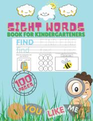 Sight Words Book For Kindergarteners