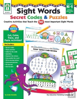 Bertrand.pt - Sight Words Secret Codes & Puzzles, Grades K - 1