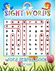 Sight Words Word Search Book For Kids