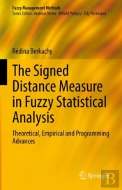 Signed Distance Measure In Fuzzy Statistical Analysis