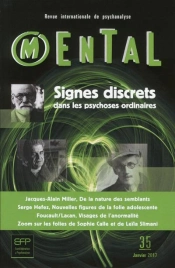 Signes Discrets Dans Les Psychoses Ordinaires