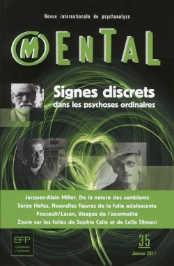 Bertrand.pt - Signes Discrets Dans Les Psychoses Ordinaires