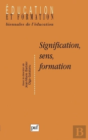 Signification Sens Formation