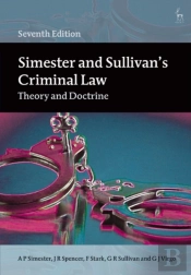 Simester And Sullivan'S Criminal Law