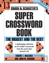 Simon & Schuster Super Crossword Puzzle Book #13