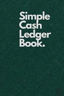 Bertrand.pt - Simple Cash Ledger Book.: Green