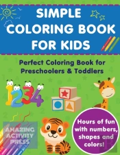 Simple Colouring Book For Kids