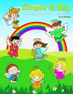 Bertrand.pt - Simple & Big Coloring Book For Toddlers 2-4 Years