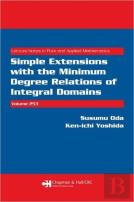 Simple Extensions With The Minimum Degree Relations Of Integral Domains