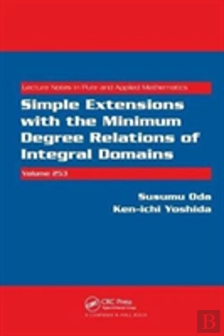 Bertrand.pt - Simple Extensions With The Minimum Degree Relations Of Integral Domains