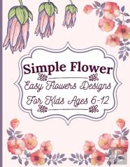 Simple Flower Coloring Book