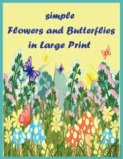 Bertrand.pt - Simple Flowers And Butterflies In Large Print