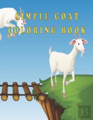 Simple Goat Coloring Book
