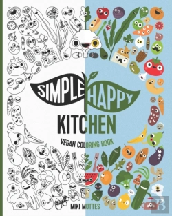 Bertrand.pt - Simple Happy Kitchen Vegan Coloring Book