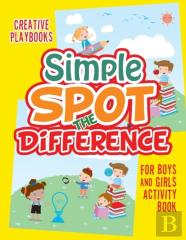 Simple Spot The Difference For Boys And Girls Activity Book
