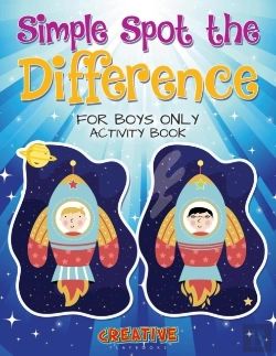 Bertrand.pt - Simple Spot The Difference For Boys Only Activity Book