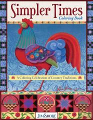 Simpler Times Coloring Book