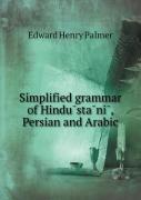 Simplified Grammar Of Hindu Sta Ni , Persian And Arabic