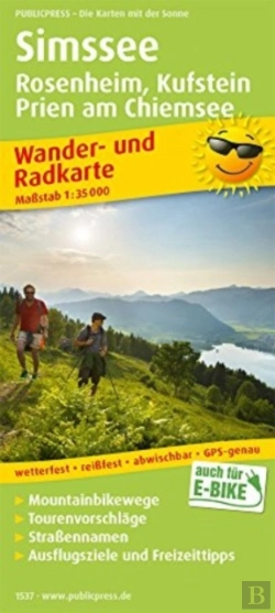 Bertrand.pt - Simssee / Rosenheim / Kufstein Hike & Bike Map