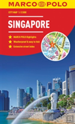 Bertrand.pt - Singapore Marco Polo City Map 2018 - Pocket Size, Easy Fold, Singapore Street Map