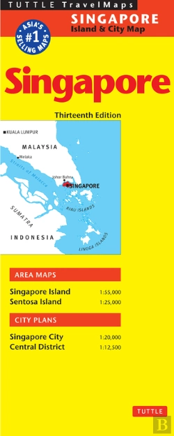 Bertrand.pt - Singapore Travel Map Thirteenth Edition