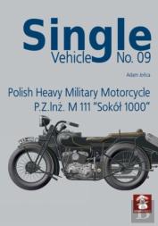 Single Vehicle Polish Heavy Military Motorcycle P.Z.Inz. M 111 ''Sokol 1000: