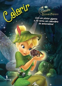 Bertrand.pt - Sininho e o Tesouro Tesouro Perdido - Livro deColorir + Poster Gigante