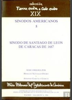 Bertrand.pt - Sínodo De Santiago De León De Caracas De 1687