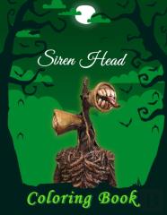 Siren Head Coloring Book