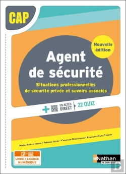 Bertrand.pt - Situations Professionnelles De Sécurité Privée Et Savoirs Associés ; Cap Agent De Sécurité ; Livre Du Professeur (Édition 2024)