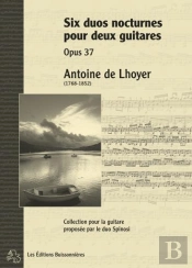 Six Duos Nocturnespour 2 Guitares Opus 37 ; Partitions