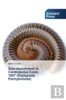 Size-Assortment In Centrobolus Cook, 1897 (Diplopoda