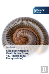 Size-Assortment In Centrobolus Cook, 1897 (Diplopoda