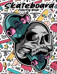 Skateboard Coloring Book