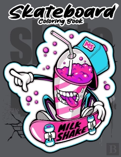 Bertrand.pt - Skateboard Coloring Book