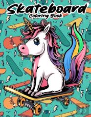 Skateboard Coloring Book