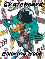Skateboard Coloring Book