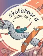Skateboard Coloring Book