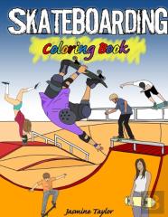 Skateboarding Coloring Book