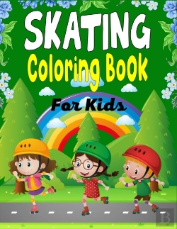 Bertrand.pt - Skating Coloring Book For Kids