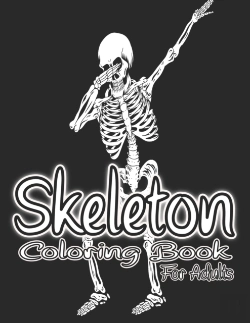 Bertrand.pt - Skeleton Coloring Book For Adults.