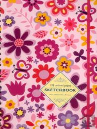 Sketchbook: Pink Flowers