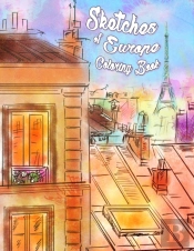 Sketches Of Europe Coloring Book