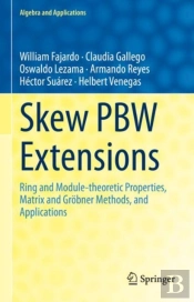 Skew Pbw Extensions