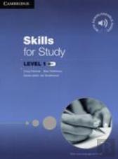 Skills For Study Level 1 Student'S Book With Downloadable Audio