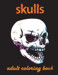 Skulls Adult Coloring Book