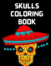 Skulls Coloring Book