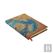 Skybird (Birds Of Happiness) Midi Lined Hardback Journal (Elastic Band Closure)
