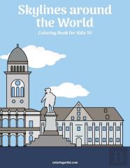 Skylines Around The World Coloring Book For Kids 10