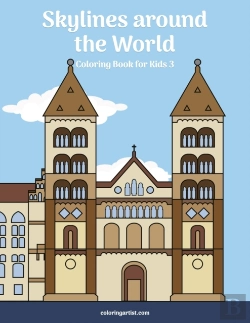 Bertrand.pt - Skylines Around The World Coloring Book For Kids 3